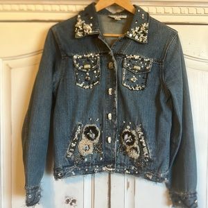 Mary Frances jean jacket